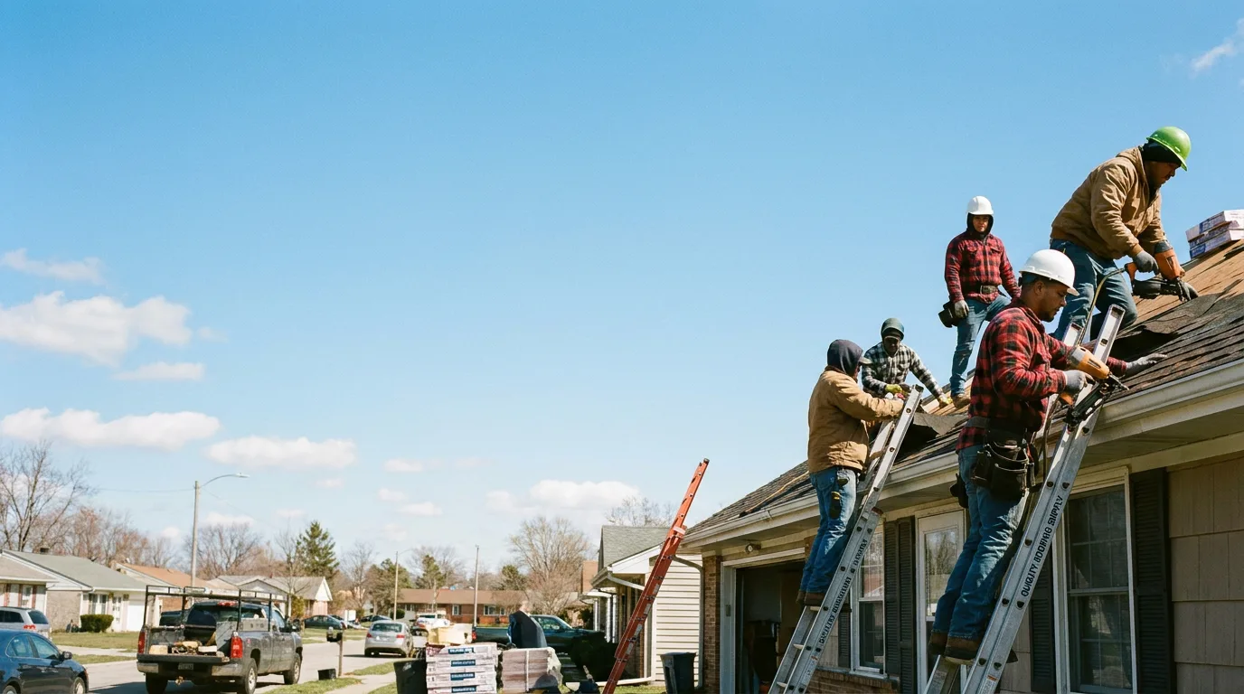 Roofing in Mutual, OK near me